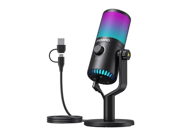 Maono gamingmikrofon Maono DM30RGB (svart)