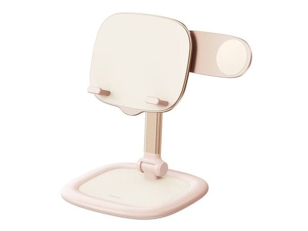 Baseus justerbart stativ för telefon/surfplatta Seashell Series rosa