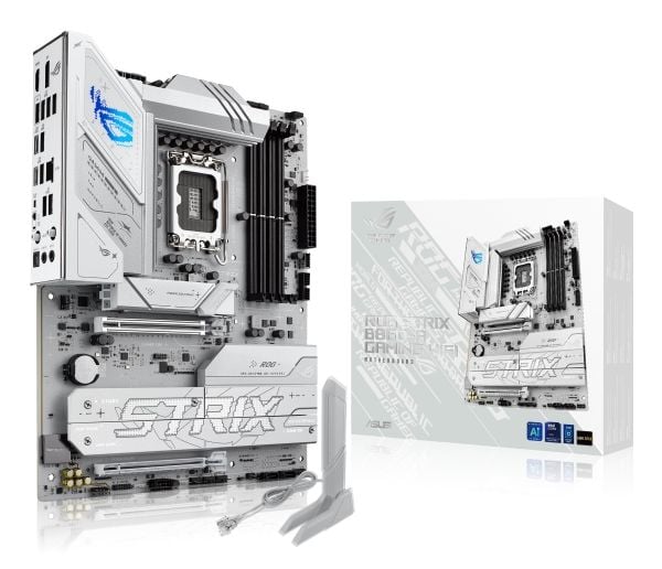 ASUS ROG STRIX B860-A GAMING WIFI, Intel, LGA 1851 (Socket V1), Intel Core Ultra (Series 2), DDR5-SDRAM, 256 GB, DIMM