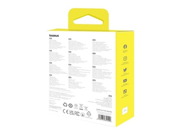 Baseus Mini Air powerbank 6000 mAh 20W PD + FQI blå P10059002313-00