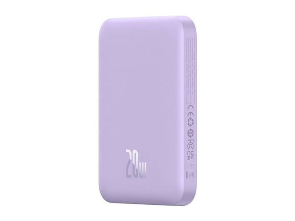 Baseus Magnetic Mini 6000mAh 20W MagSafe lilla