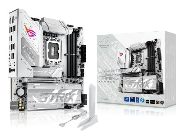 ASUS ROG STRIX B860-G GAMING WIFI - Hovedkort - micro ATX - LGA1851-sokkel - B860 Chipset - USB4, USB 3.2 Gen 2, USB-C 3.2 Gen 2x2, USB 3.2 Gen 1 -...