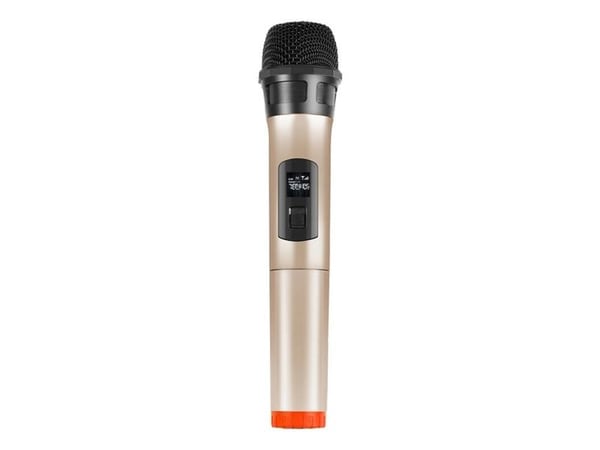 Mikrofoni Puluz Langaton UHF dynaaminen mikrofoni PULUZ PU628J 3.5mm (kultainen)