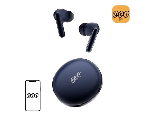 Trådløse øretelefoner TWS QCY T13 ANC2, ANC (blå)