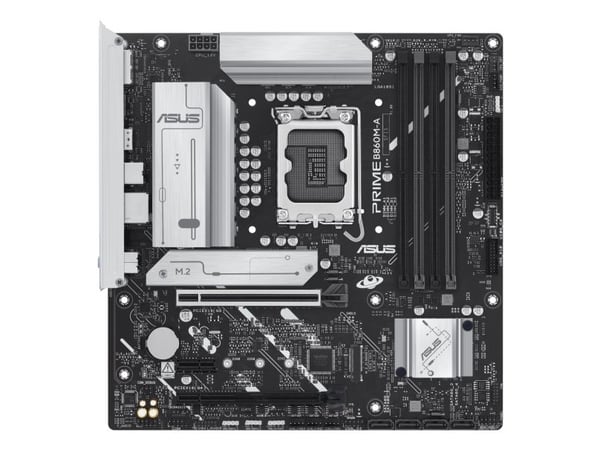 ASUS PRIME B860-PLUS-CSM - Hovedkort - ATX - LGA1851-sokkel - B860 Chipset - USB-C 3.2 Gen 2x2, USB 3.2 Gen 2, USB 3.2 Gen 1, USB-C 3.2 Gen 1 - 2.5...
