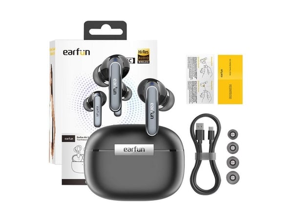 Kuulokkeet TWS EarFun Air2 (musta)