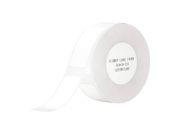 Niimbot termiske etiketter Niimbot klistremerker T 15x30 mm 210 stk (hvite)