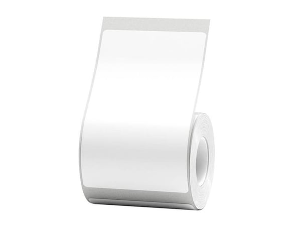 Niimbot termiske etiketter 50×80 mm, 95 stk (hvit)