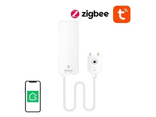 Gosund intelligent lekkasje-/vanngsensor ZigBee Tuya (ST19)