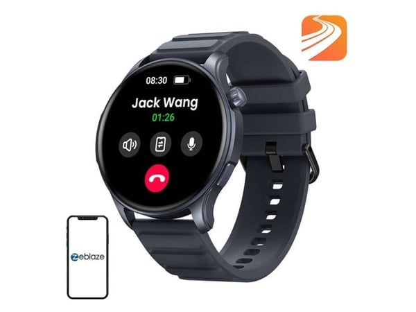 Smartklokke Zeblaze Btalk 3 Pro svart (Btalk 3 Pro Gray)