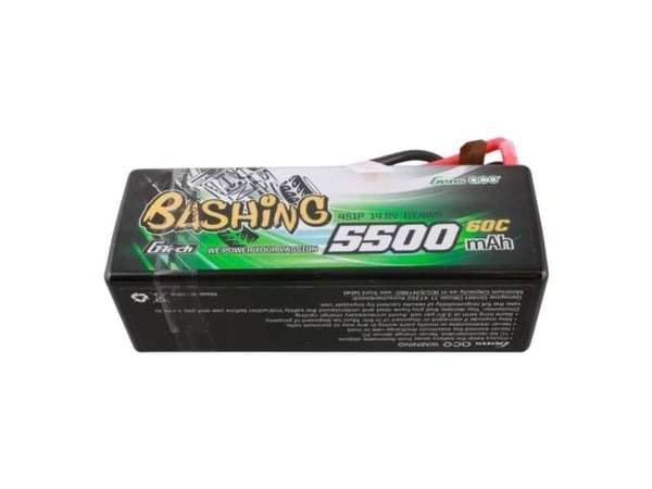 Gens ässä G-Tech 5500mAh 4S1P 14.8V 60C HardCase RC auto Lipo akku