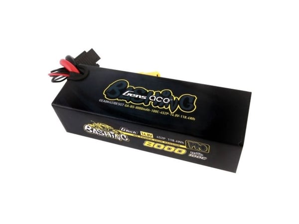 Gens ace GEA8K4S10E5GT LiPo-akku 8000 mAh 14,8 V 100C 4S2P