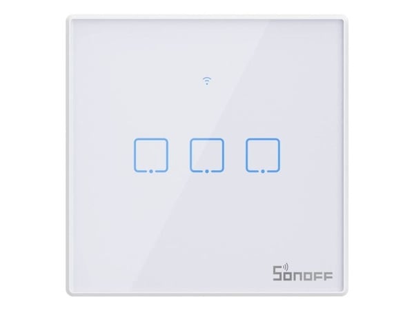 SONOFF T2EU3C-TX älykäs kosketus wlan-valokytkin 3 painiketta