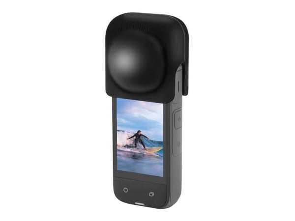 PULUZ silikoninen linssisuojus Insta360 X4:lle (musta)