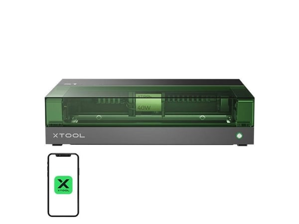 xTool lasergravør 2-i-1 xTool S1 40W - All-in-One-sett (svart)
