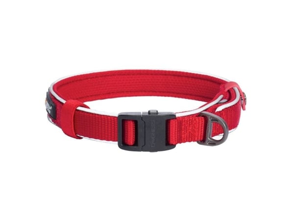Reflexhalsband Dogness storlek XL (röd)
