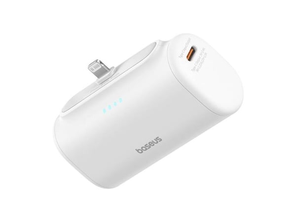Powerbank OS-Baseus Compact IP 5000mAh 20W (valkoinen)