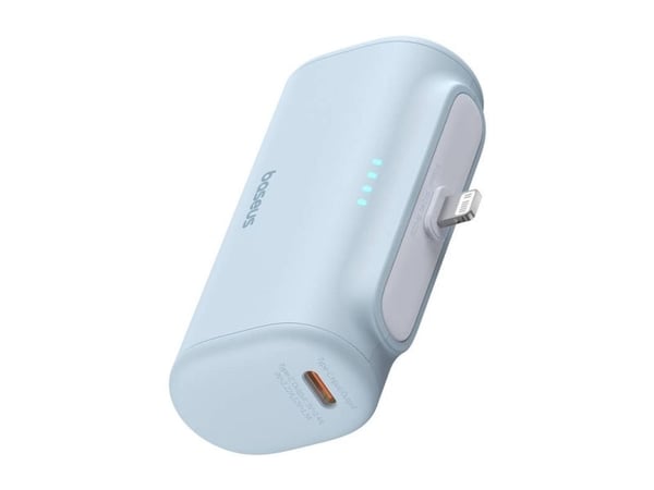 Baseus powerbank OS- Compact IP 5000 mAh 20 W (blå)