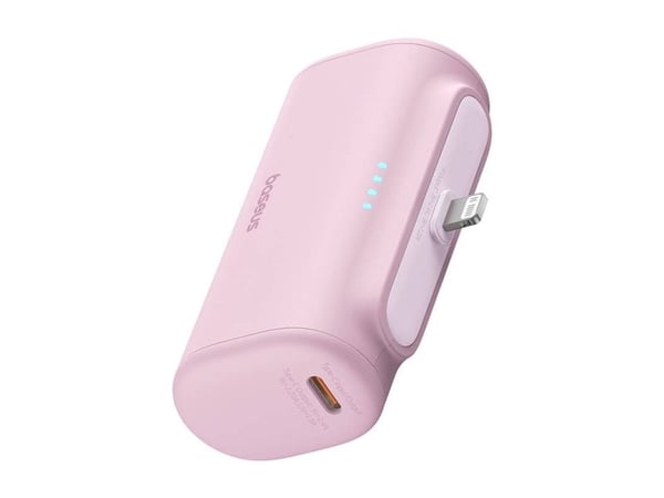 Powerbank OS-Baseus Compact IP 5000mAh 20W (vaaleanpunainen)