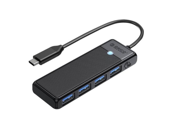 USB-hub Orico PAPW4A-C3-015-BK-EP 4x USB-A 3.0