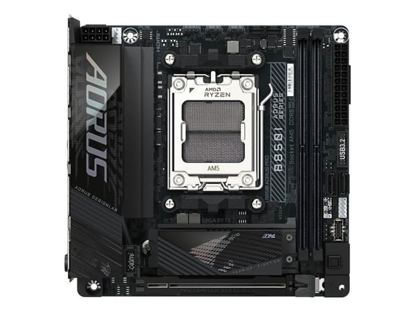 AORUS B850I PRO - Hovedkort - mini-ITX - Socket AM5 - AMD B850 Chipset - USB-C 3.2 Gen2, USB 3.2 Gen 1, USB 3.2 Gen 2 - Bluetooth, 2.5 Gigabit LAN,...