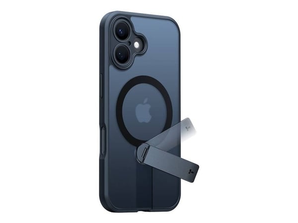 Torras Etui Torras Pstand Spin for iPhone 16 (Czarny)