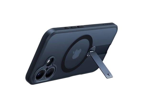 Torras Pstand Spin-deksel til iPhone 16 Plus (svart)