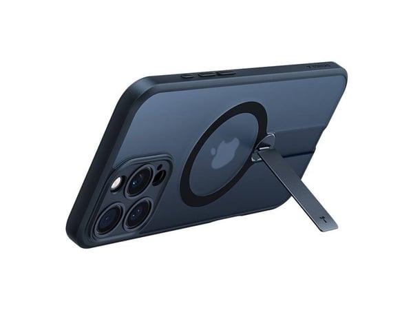 Torras Pstand Spin kotelo iPhone 16 Pro (musta)