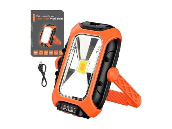Työpajavalaisin aurinkokeräimellä Superfire GM05
