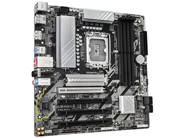 Gigabyte B860M DS3H WIFI6E - Hovedkort - micro ATX - LGA1851-sokkel - B860M Chipset - USB-C 3.2 Gen 1, USB 3.2 Gen 2, USB 3.2 Gen 1 - Bluetooth, Wi...
