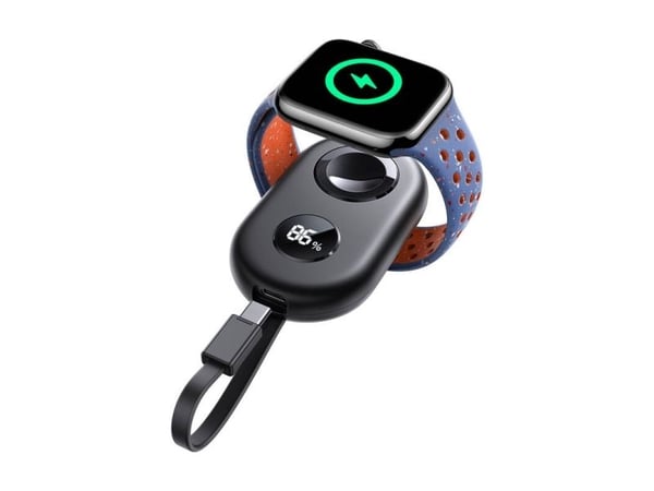Joyroom JR-W09 induktiv 3W med USB-C-kabel til Apple Watch – svart