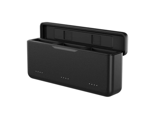 Telesin batterilader til kamera USB Type-C til 3x batterier DJI Action 3/4 (S0-BCG-02-TDJ)
