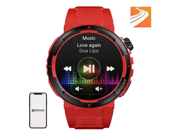 Zeblaze Ares 3 Plus smartklokke rød (ZB4475)