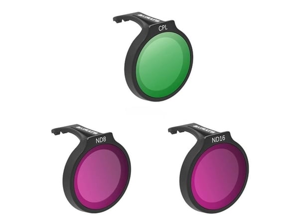 Sett med tre SUNNYLIFE-filtre for DJI Neo CPL+ND8+ND16