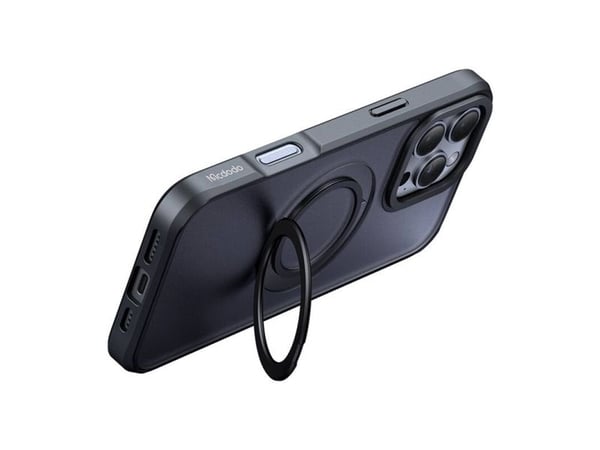 McDodo PC-4932 MagSafe kotelo iPhone 16 Pro jalustalla (lajittelu)