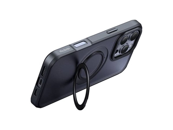 McDodo PC-4933 MagSafe kotelo iPhone 16 Pro Max jalustalla (lajitelma)