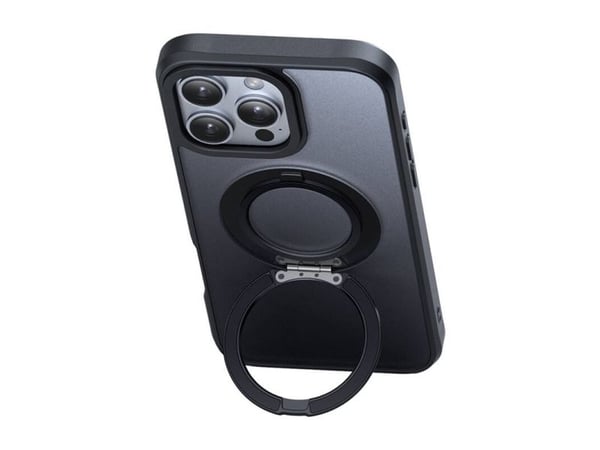 McDodo PC-4933 MagSafe kotelo iPhone 16 Pro Max jalustalla (lajitelma)