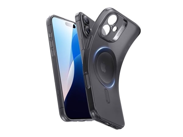 esr Zero Clear Case HaloLock, Suojus, Apple, iPhone 16 Plus, 17 cm (6.7"), musta