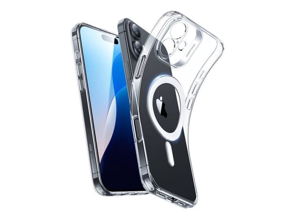 esr Zero Clear Case HaloLock, Suojus, Apple, iPhone 16 Plus, 17 cm (6.7"), Läpinäkyvä