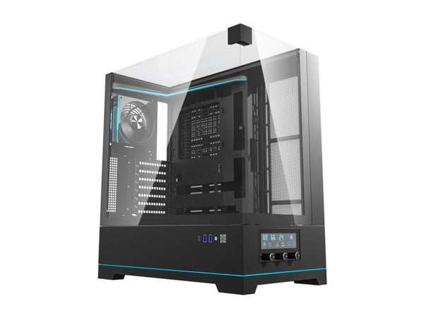 Darkflash DY450 PRO ARGB chassi svart