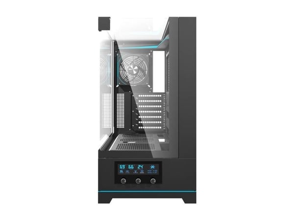 Darkflash DY450 PRO ARGB chassi svart