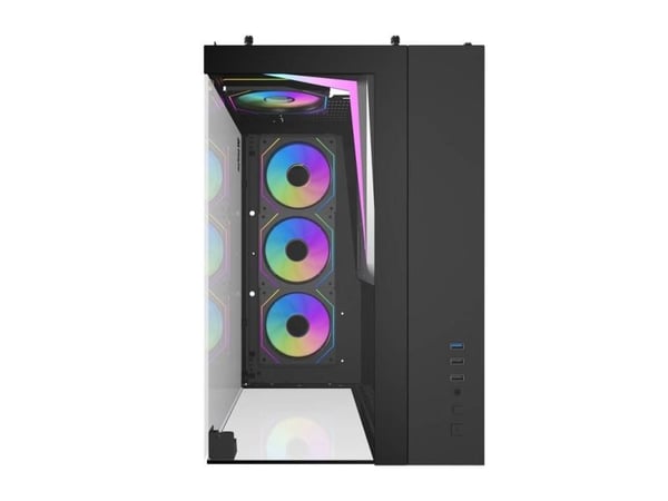 Darkflash TH285 ARGB chassi, svart