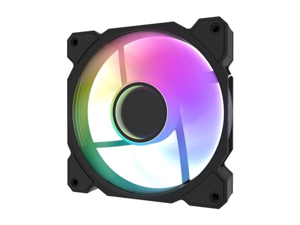 Darkflash-vifte Darkflash DR08 3-i-1 kjølevifte (svart)