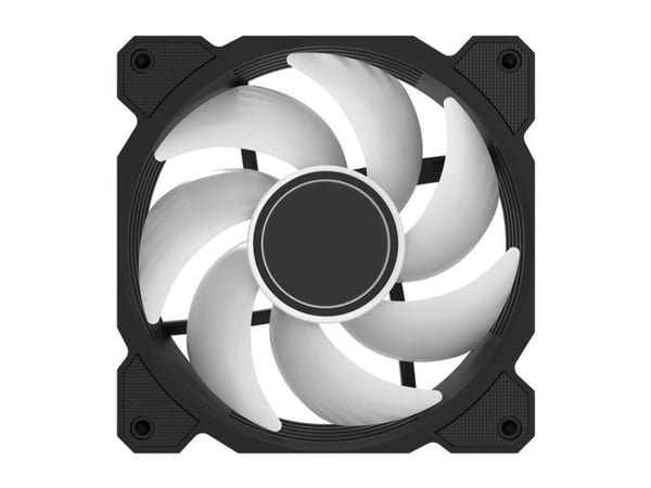 Darkflash-vifte Darkflash DR08 3-i-1 kjølevifte (svart)