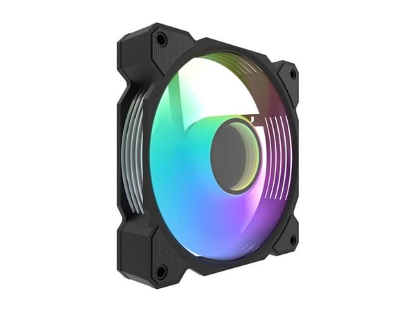 Darkflash-vifte Darkflash DR08 3-i-1 kjølevifte (svart)