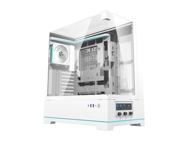 Darkflash DY450 PRO ARGB vit chassi (boks)