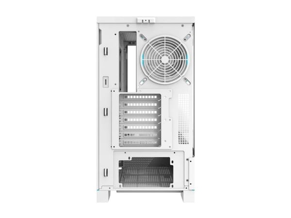 Darkflash DY451 PRO PC-kotelo tuulettimella (valkoinen)