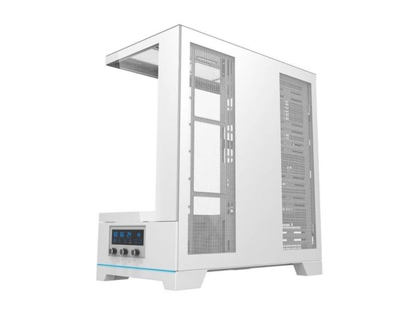 Darkflash DY451 PRO PC-kotelo tuulettimella (valkoinen)