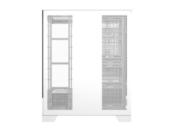 Darkflash DY451L chassi vit utan fläktar