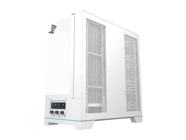 Darkflash DY450 tuulettimeton PC-kotelo (valkoinen)